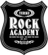 Kuvake jossa lukee Turku Rock Academy