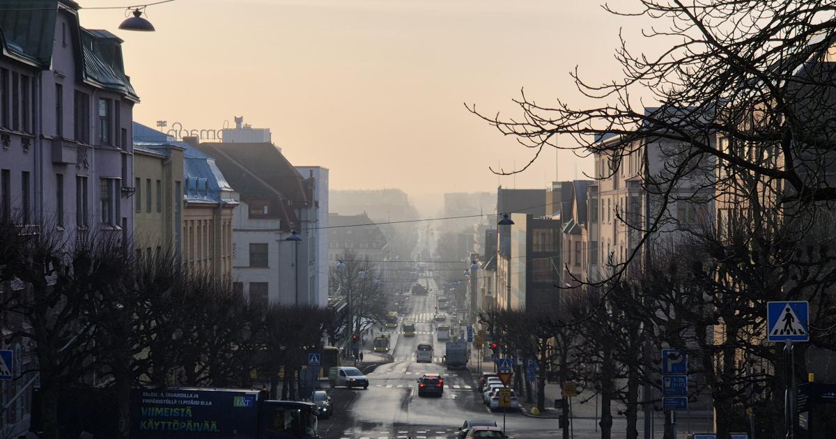 Katupölyä ilmassa edelleen runsaasti Turun seudulla