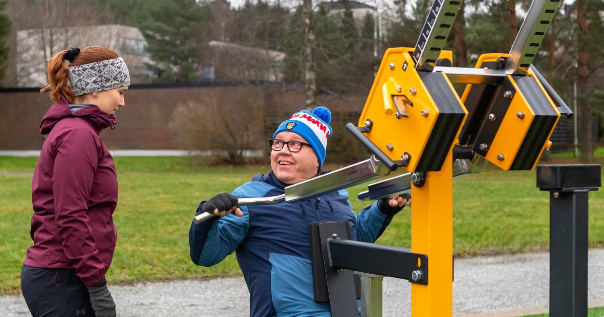 Ilmainen kuntosali ulkona