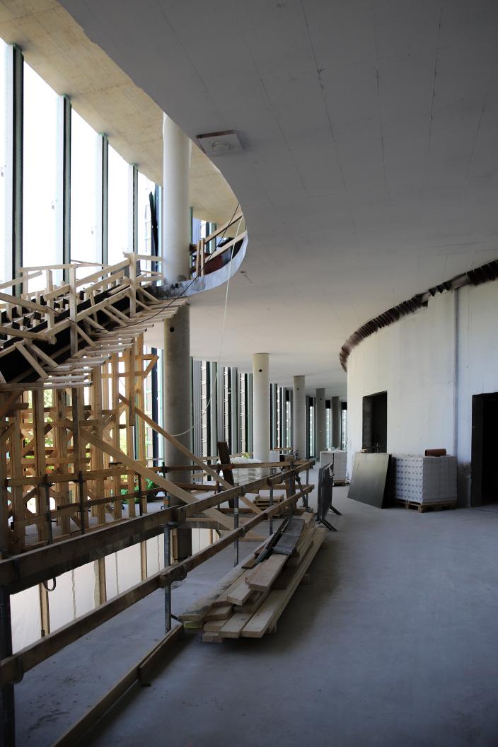 Musiikkitalo Fuugan rakennusaika.  (Picture: Marko Kivistö)