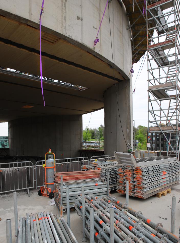 Musiikkitalo Fuugan rakennusaika (Picture: Marko Kivistö)