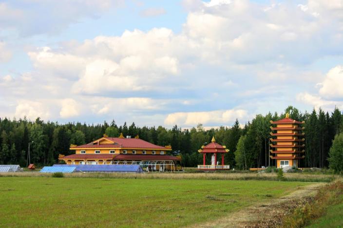 Moision buddhalainen temppeli. (Kuva: Katariina Kalmi)