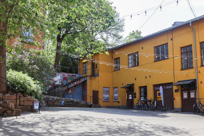 Manillan sisäpiha. (Foto: Oona Kokko)