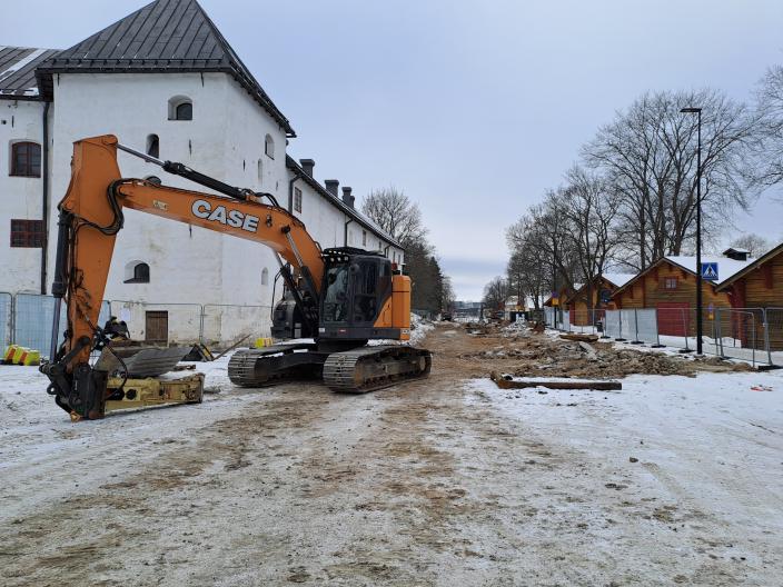 Linnankadun katuremontti (Kuva: Ramboll)