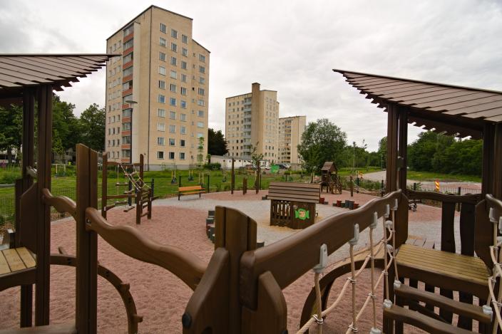 Elinanpuiston leikkipaikka (Kuva: Jonne Linna-alho)