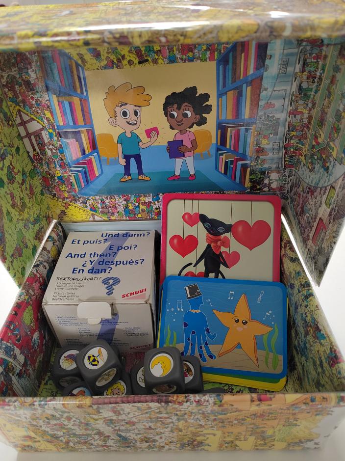 Askarreltu satusalkku sisältä.  (Kuva: Anne Suonvieri)