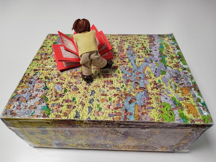 Satusalkku askartelu. (Kuva: Anne Suonvieri)