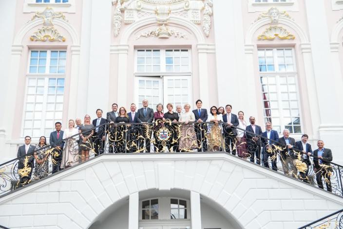 Kestävän kehityksen verkosto ICLEIn osallistujat Bonnissa. (Kuva: ICLEI)