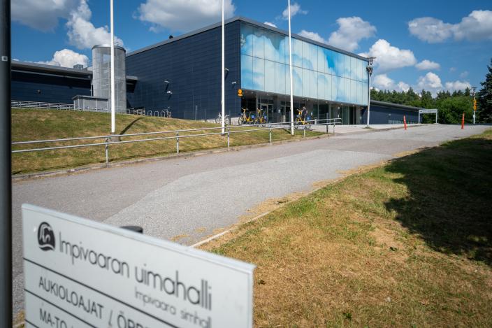 Impivaaran uimahalli ulkokuva. (Kuva: Turun kaupunki)