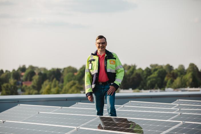 Jari, ilmastonmuuttaja (Kuva: Turku Energia)