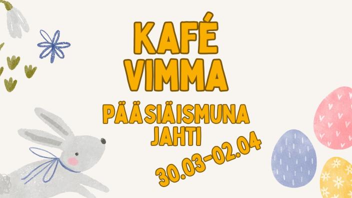 Kuvassa on piirretty pupu, kukkia ja munia. (Kuva: Turun kaupunki)