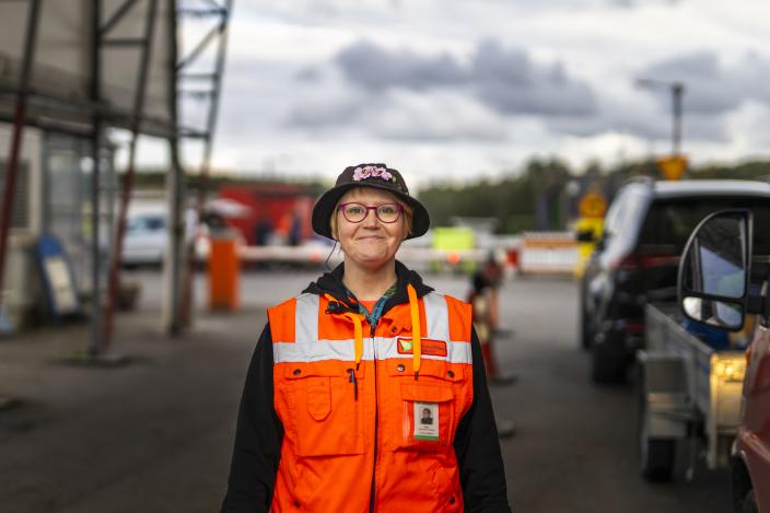 Leena, ilmastonmuuttaja. (Kuva: Eero Saarikoski)