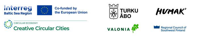 CCC-hankkeen rahoittajan ja partnerien logot. (Kuva: CCC-hanke)