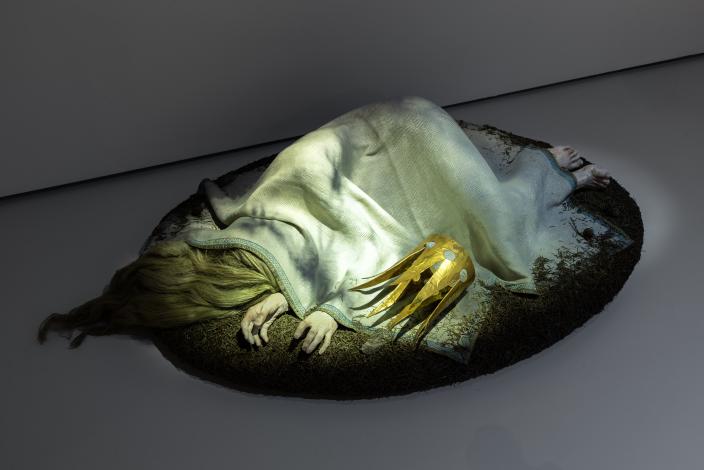 Lotta Rapelin taideteos Chappe-museossa. (Kuva: Ahmed Alalousi)