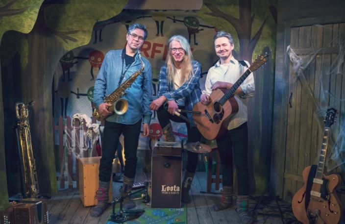 kolme muusikkoa (Kuva: Orffit)