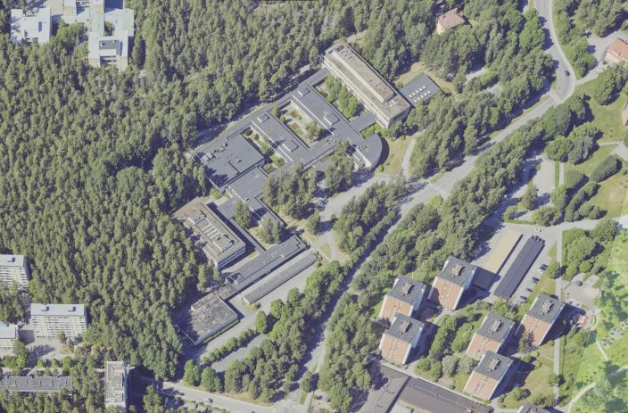 Viistoilmakuva Petrean alueesta. (Kuva: Turun kaupunki)