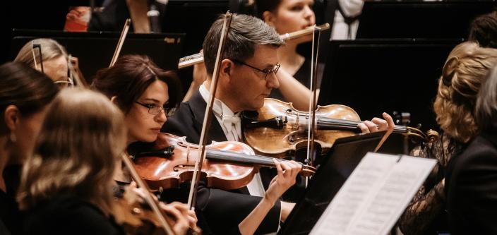 Turun filharmonisen orkesterin viulisti Petri Tulonen