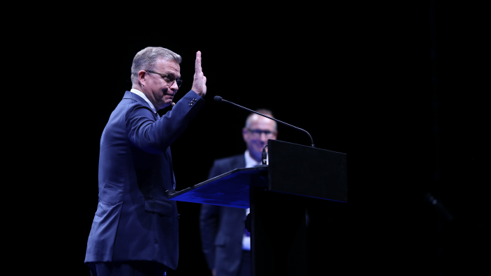 Eurooppa-foorumi 2026, kuvassa näkyy pääministeri Petteri Orpo (Kuva: Jaska Poikonen)