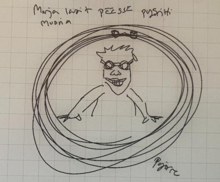 piirroskuva (Kuva: Eve Mäkitalo)