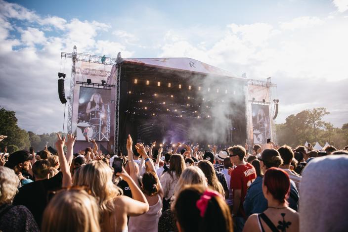 An atmospheric photo from Turku's Ruisrock in 2024. (Picture: Jaska Poikonen / Visit Turku Archipelago)
