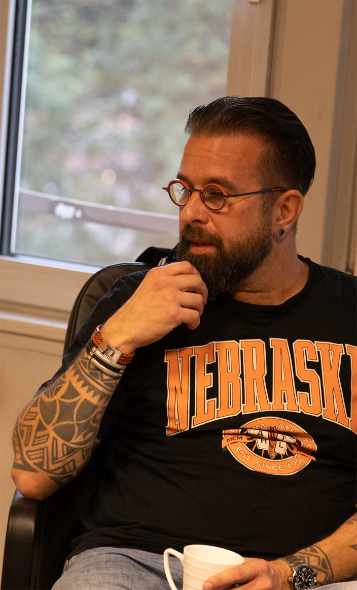 Kuva FlowSiivouksen Sami Saarenpäästä (Kuva: Markku Liukkonen)