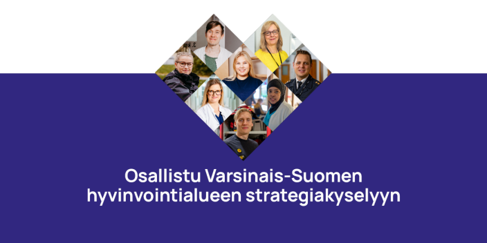 Varhan strategiakyselyn banneri suomeksi