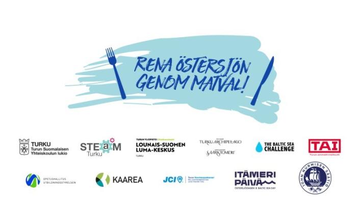 Syödään Itämeri puhtaaksi -haasteen banneri