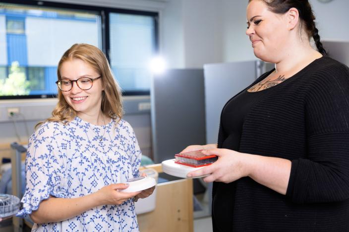 Ammatillisen koulutuksen opiskelijoita