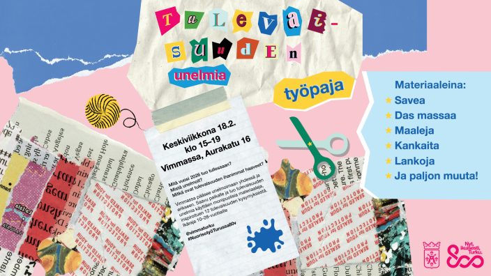 Kuvassa on lehtileikkeitä. (Kuva: Turun kaupunki)