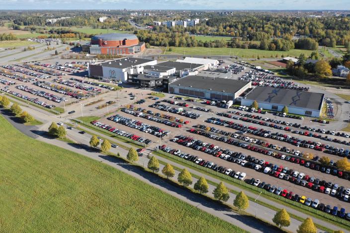 Turun Messukeskuksen alueen ilmakuva (Kuva: Turun Messukeskus)