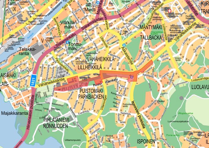 Euroopan 18-arkkitehtuurikisan kilpailualue Vähäheikkilässä (Kuva: Turun kaupunki)