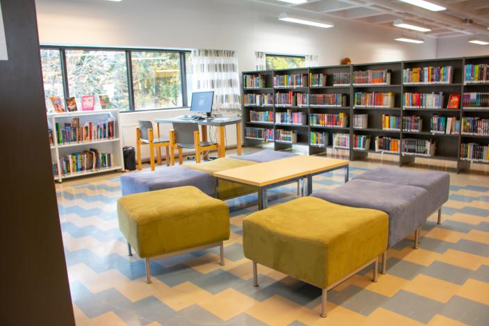 Varissuon kirjasto. (Kuva: Joel Karlsson)