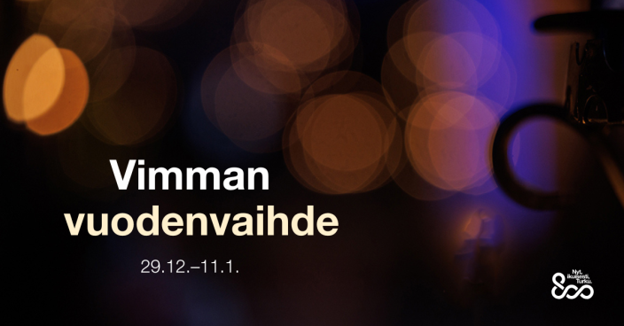 Pimeydessä loistaa valoja. (Kuva: Turun kaupunki)