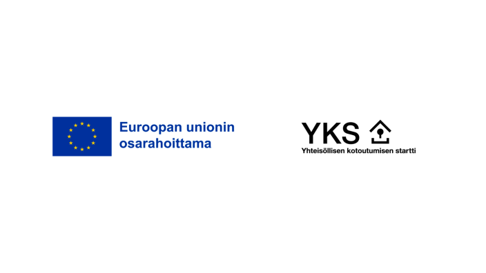 eu:n ja YKS -hankkeen logot (Kuva: markku liukkonen)