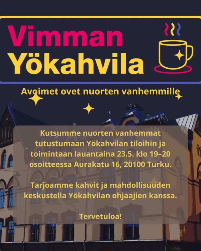 Kuvassa on Vimman rakennus piirrettynä. (Kuva: Turun kaupunki)